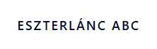 ESZTERLANC ABC SRL logo